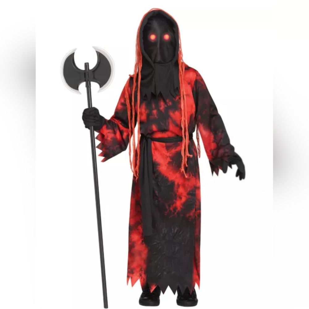 Spirit Halloween Costume Fade In Fade Out Executioner Child Size Large 12-14